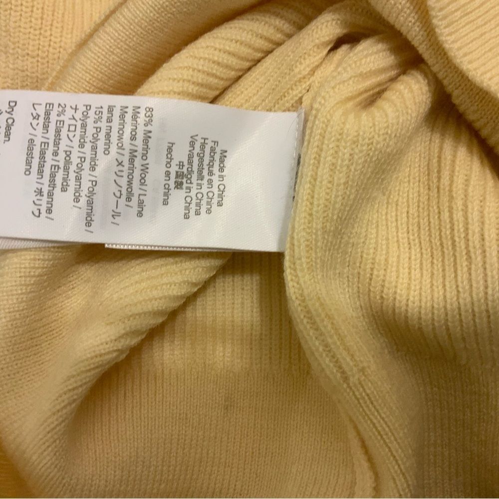 Jcrew Ruffleneck merino wool sweater size Small - Picture 6 of 6
